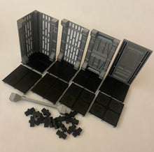 Load image into Gallery viewer, STARTER SET Sci-Fi inspired wall and diorama figure stand for 3.75" line