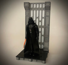 Load image into Gallery viewer, Sci-Fi inspired wall and diorama action figure stand for 3.75" line (Light Wall Version)