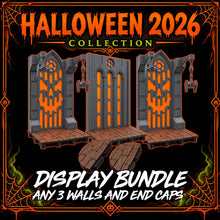 Load image into Gallery viewer, Halloween 2026 Display Bundle – Any 3 Walls + End Caps | 1/12 Scale