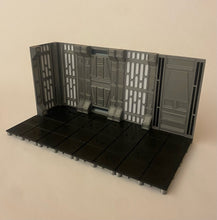 Load image into Gallery viewer, Sci-Fi inspired wall and diorama action figure stand for 3.75" line (floor piece)