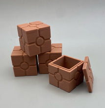 Load image into Gallery viewer, SMALLER Action figure crate accessory with removable top! (4) per pack