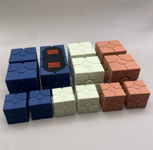 Load image into Gallery viewer, BUNDLE 2 -  Action figure crates accessory with removable tops!