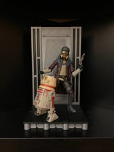 Load image into Gallery viewer, Sci-Fi inspired wall and diorama figure stand for 6" line (Wall Design 1)