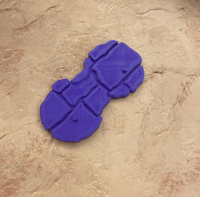 Load image into Gallery viewer, NEW! Rock Base Stands! In 80's Toy Purple! Double Peg, Standard width (QTY 4)