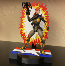 Load image into Gallery viewer, Explosion diorama action figure stand for 6" line (Good Guy Faction)
