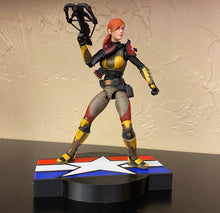 Load image into Gallery viewer, Explosion diorama action figure stand for 6" line BASE ONLY (Good Guy Faction)
