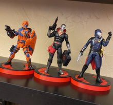 Load image into Gallery viewer, Explosion diorama action figure stand for 6" line  BASE ONLY (Evil Empire)