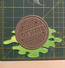 Load image into Gallery viewer, NEW! City Sewer with OOZE Stand! Double Pegged (see description)