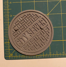 Load image into Gallery viewer, NEW! City Sewer with OOZE Stand! Extra BIG PEGS